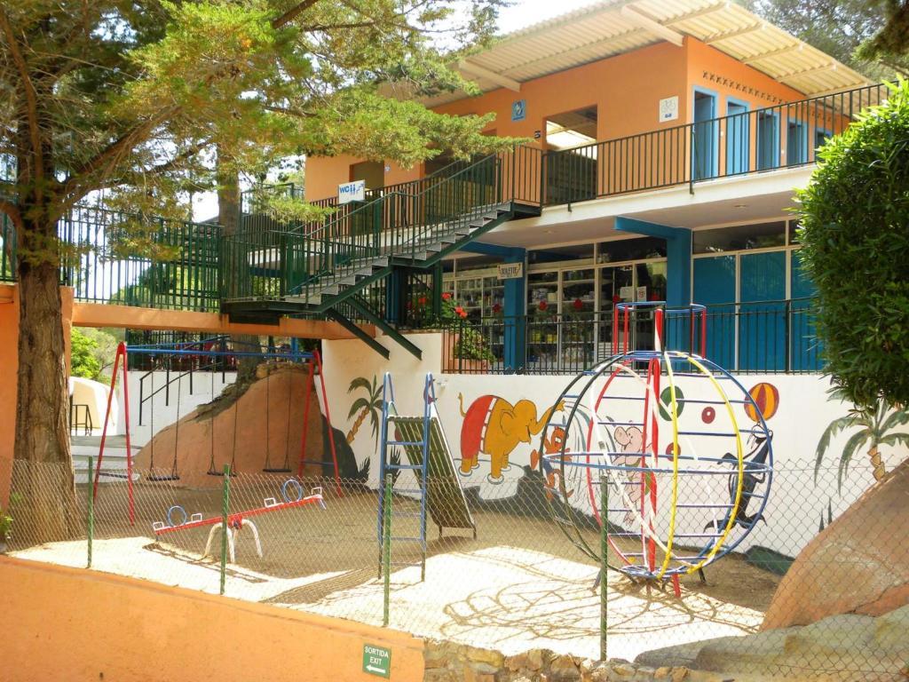 Camping Senia Cala Canyelles Hotell Lloret de Mar Exteriör bild