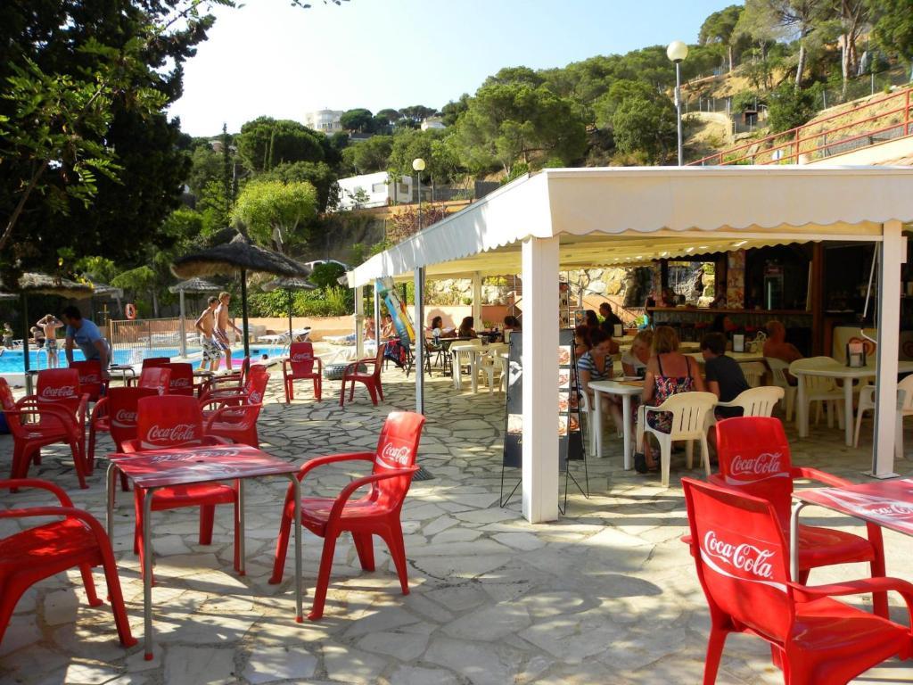 Camping Senia Cala Canyelles Hotell Lloret de Mar Exteriör bild