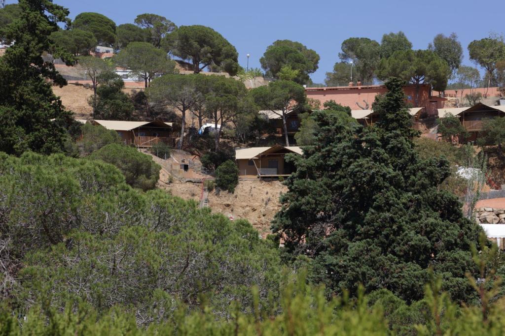Camping Senia Cala Canyelles Hotell Lloret de Mar Exteriör bild