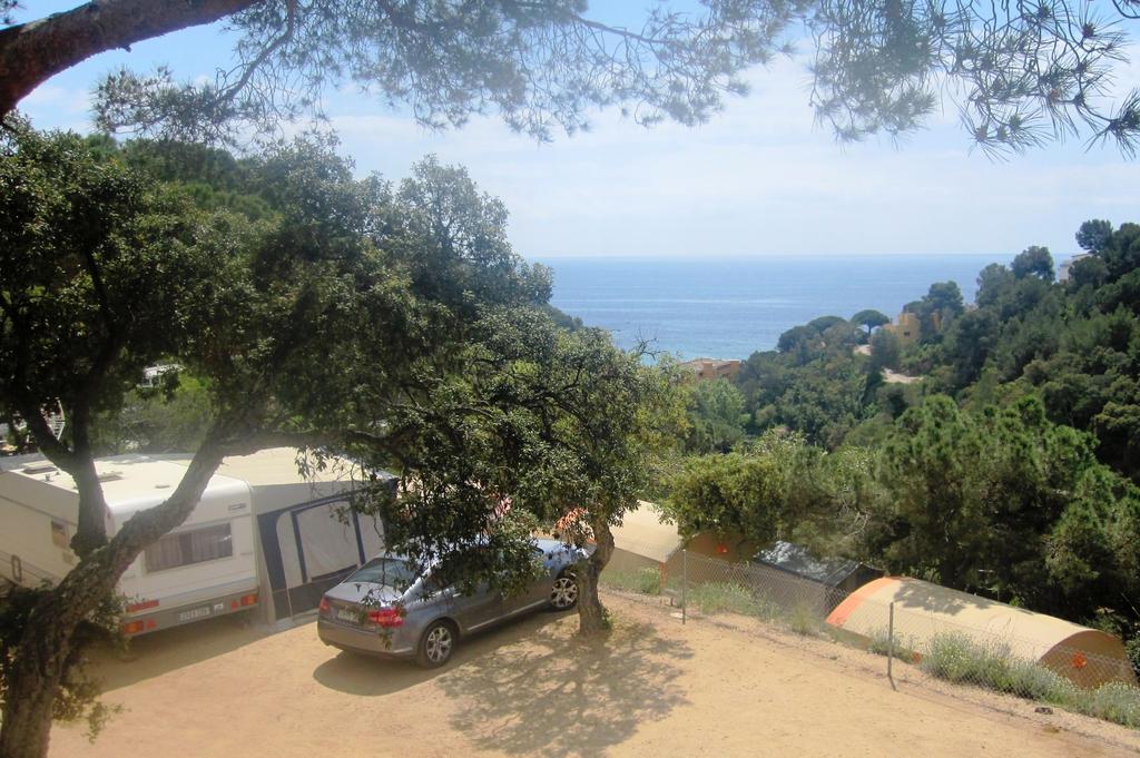 Camping Senia Cala Canyelles Hotell Lloret de Mar Exteriör bild