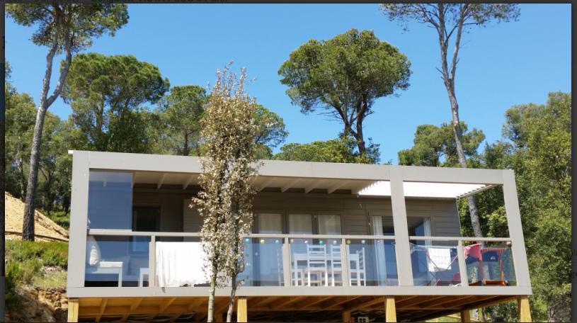 Camping Senia Cala Canyelles Hotell Lloret de Mar Exteriör bild